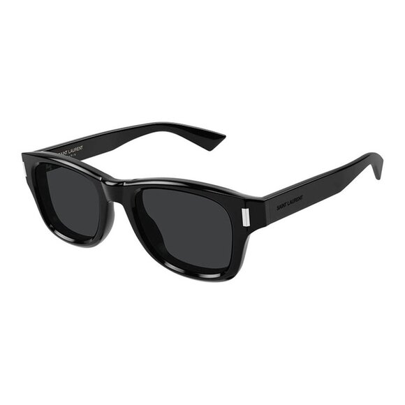 NEW SL801 001 SAINT LAURENT BLACK SUNGLASSES UNISEX EYEWEAR SL 801 001 - Picture 1 of 4